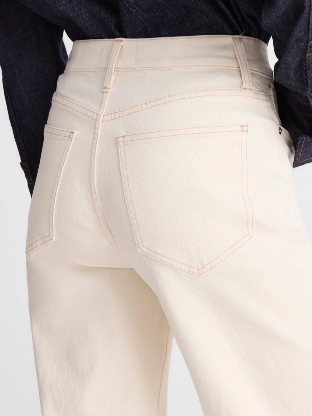Madewell The Perfect Vintage Wide-Leg Crop Jean SIZE 26 NEW w/ Tag - Picture 5 of 10